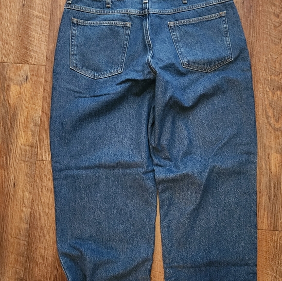 L.L. Bean Flannel Lined 38x30 Relaxed Fit Jeans Super Heavy Duty Denim VTG 1990s - Picture 6 of 10
